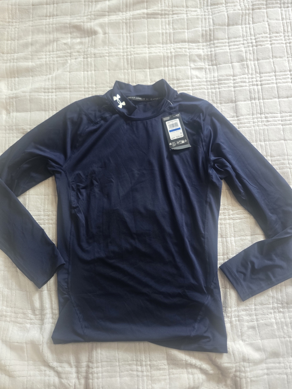 Under Armour Navy Long Sleeve Compression Top